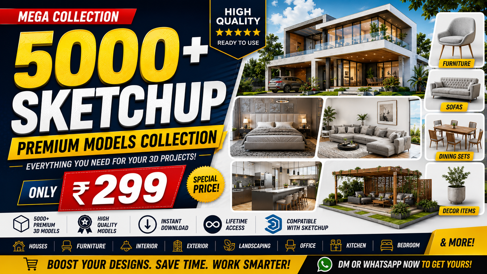 PREMIUM SKETCHUP MODELS COLLECTION